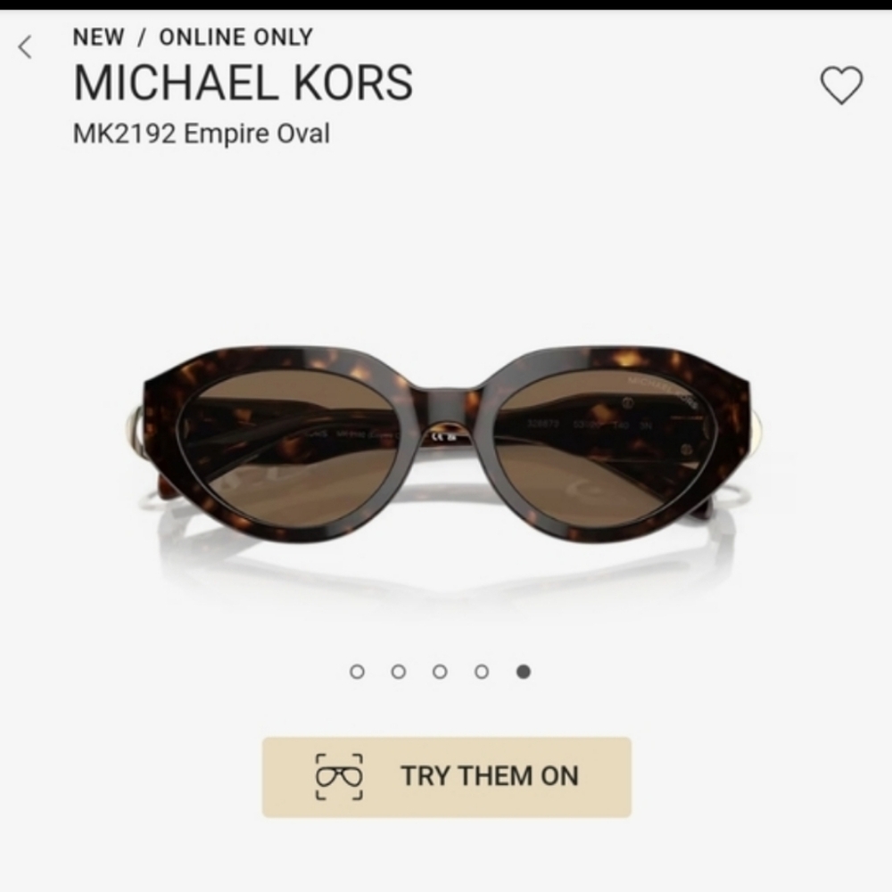 New Michael kors empire sunglasses - Picture 2 of 7